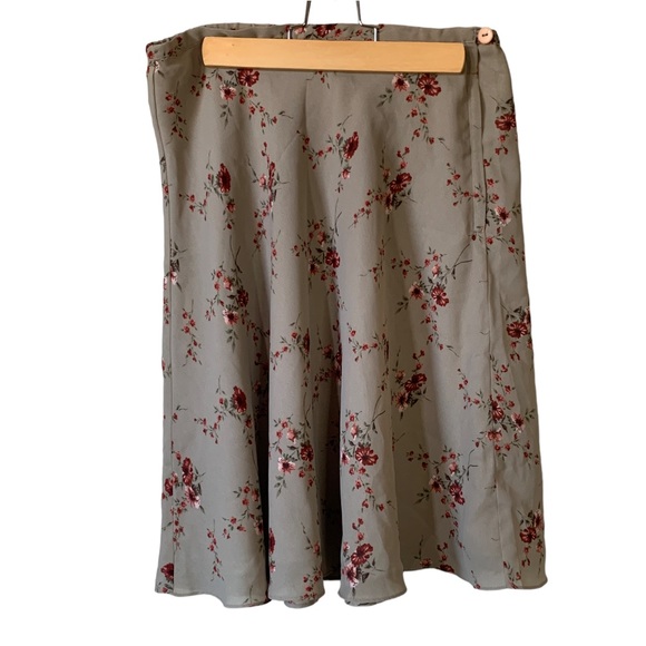 Express Dresses & Skirts - Vintage Floral Skirt Retro 90's Express Size Small